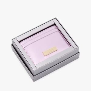 Kate Spade Kenzie Boxed Small Card Holder: Quartz Pink, 4.0×3.04, NWT